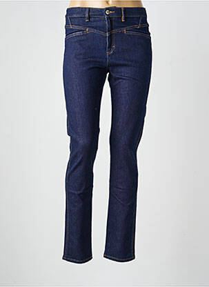 Jeans coupe slim poches bleu COUTURIST femme