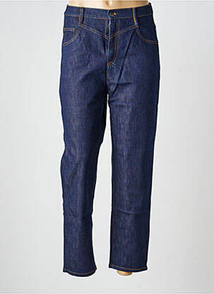 Jeans coupe droite poches bleu COUTURIST femme