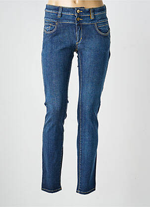 Jeans coupe slim poches bleu COUTURIST femme