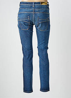 Jeans coupe slim poches bleu COUTURIST femme