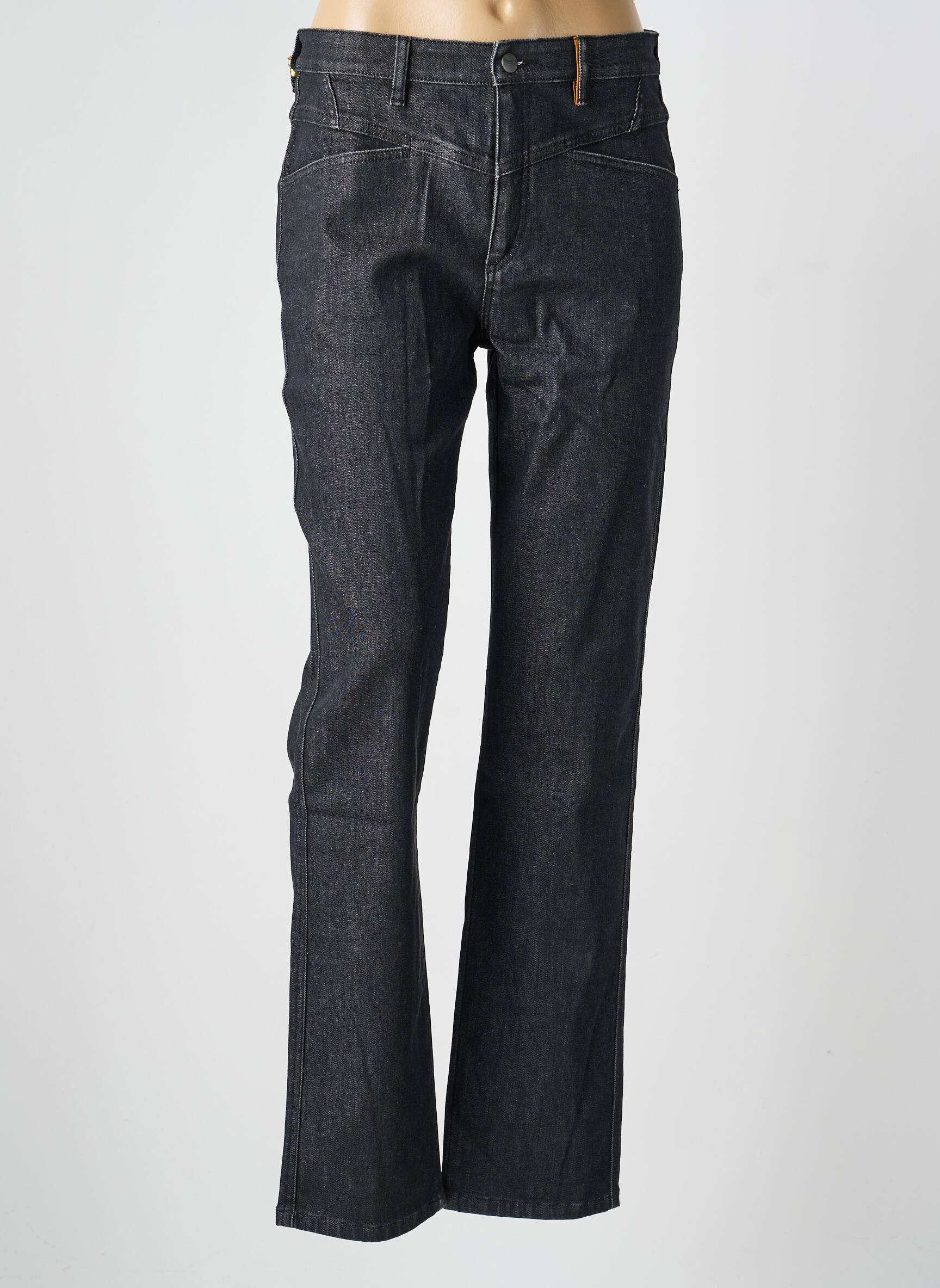 Jeans coupe slim poches gris COUTURIST femme