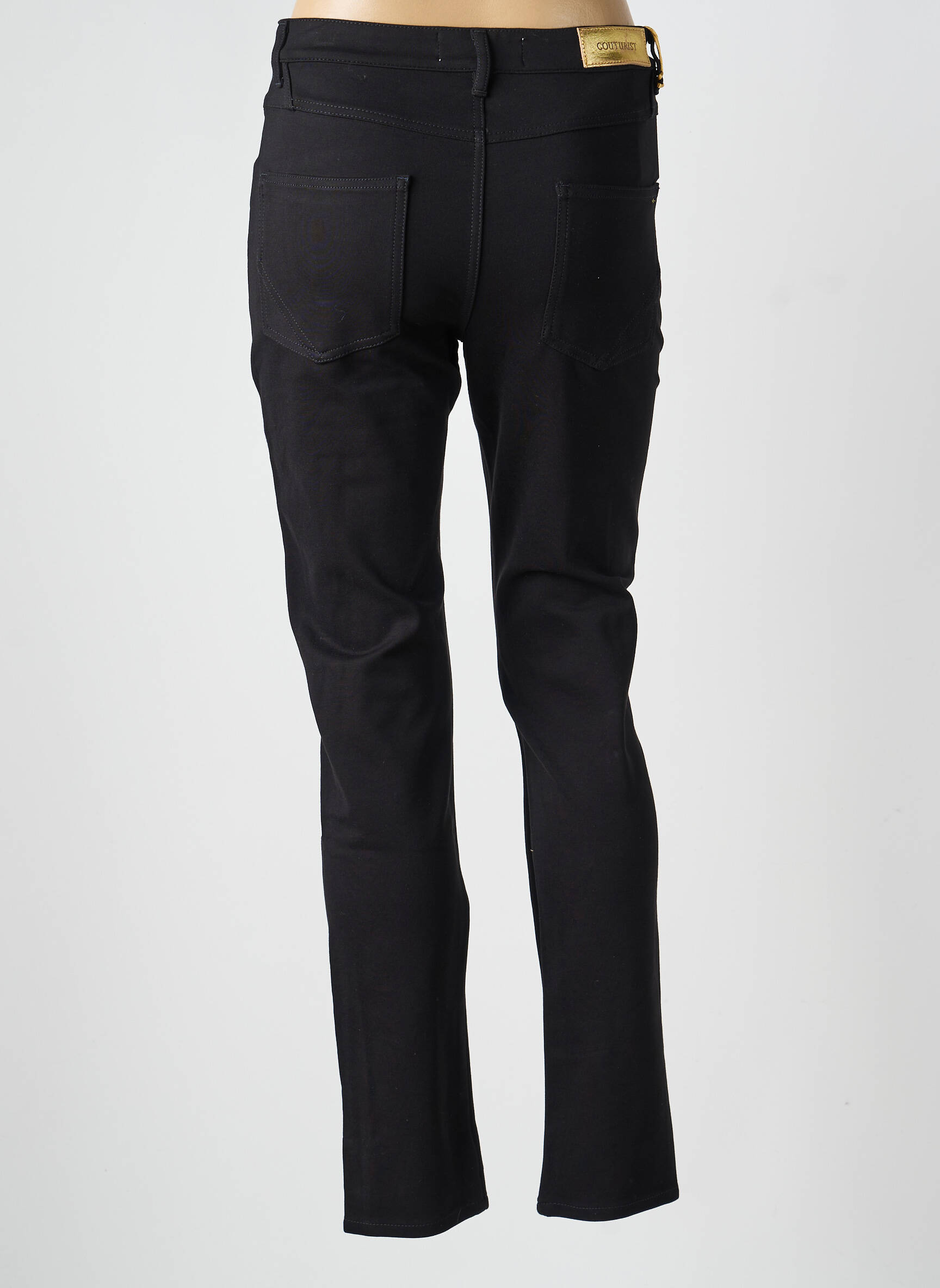 Pantalon slim poches noir COUTURIST femme
