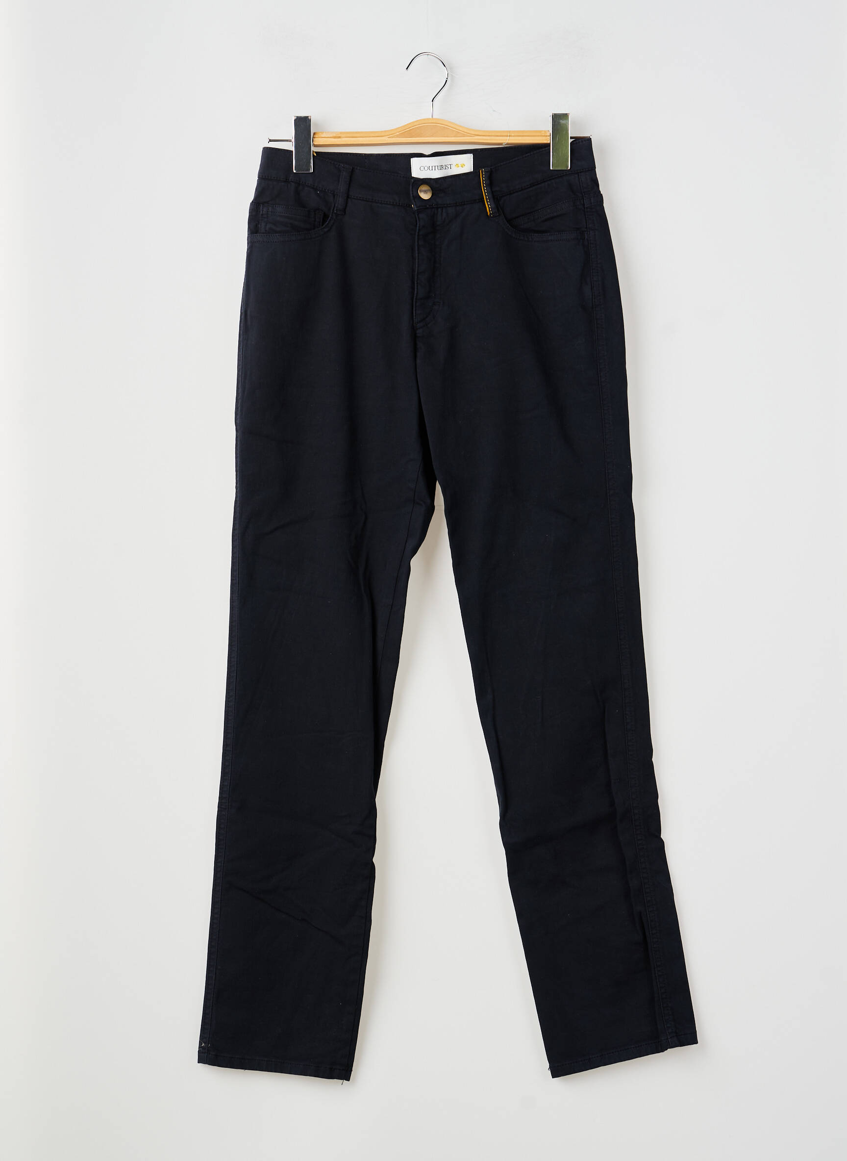 Pantalon slim poches noir COUTURIST femme