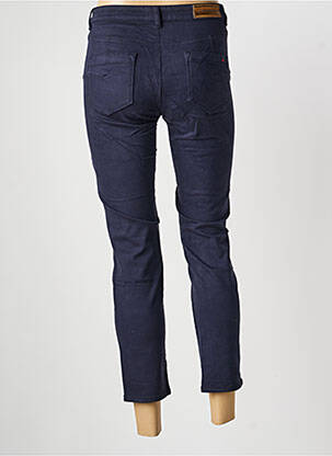 Pantalon slim poches bleu COUTURIST femme