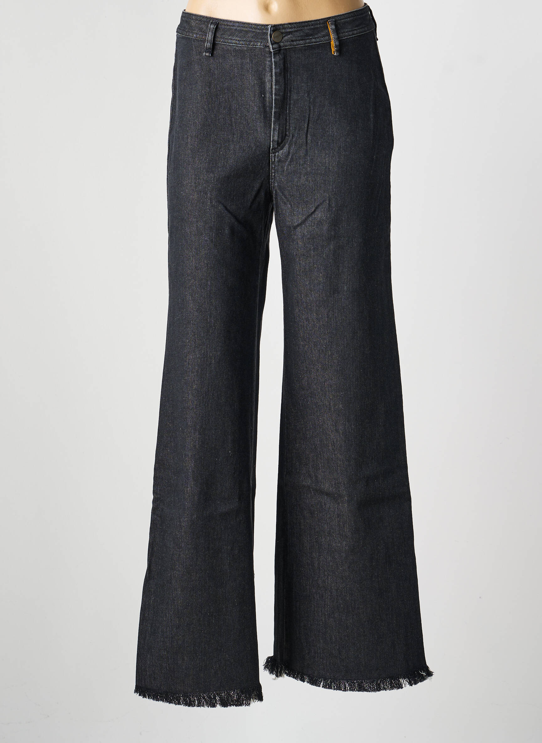 Jean coupe flare poches gris COUTURIST femme