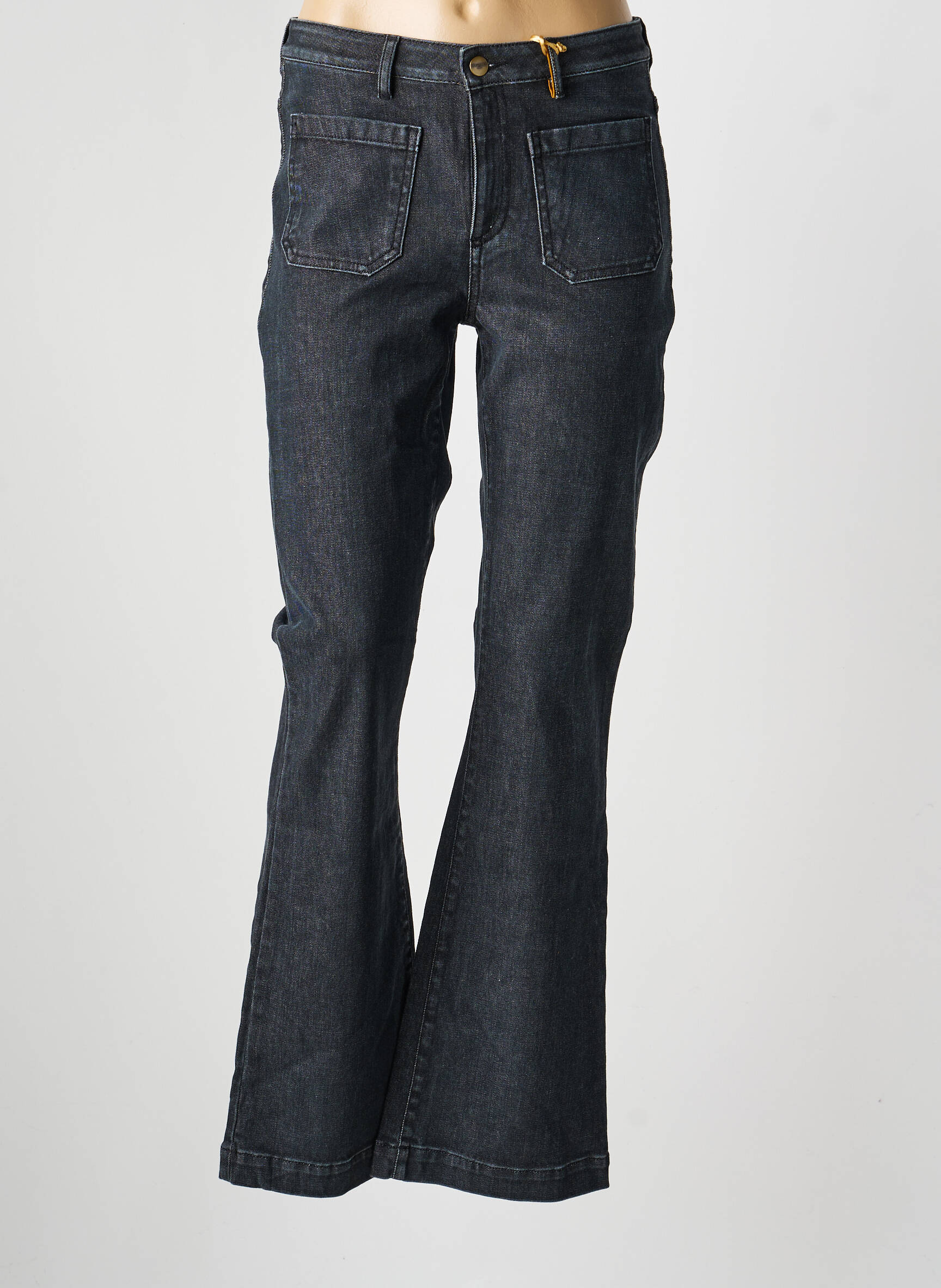 Jeans bootcut poches gris COUTURIST femme