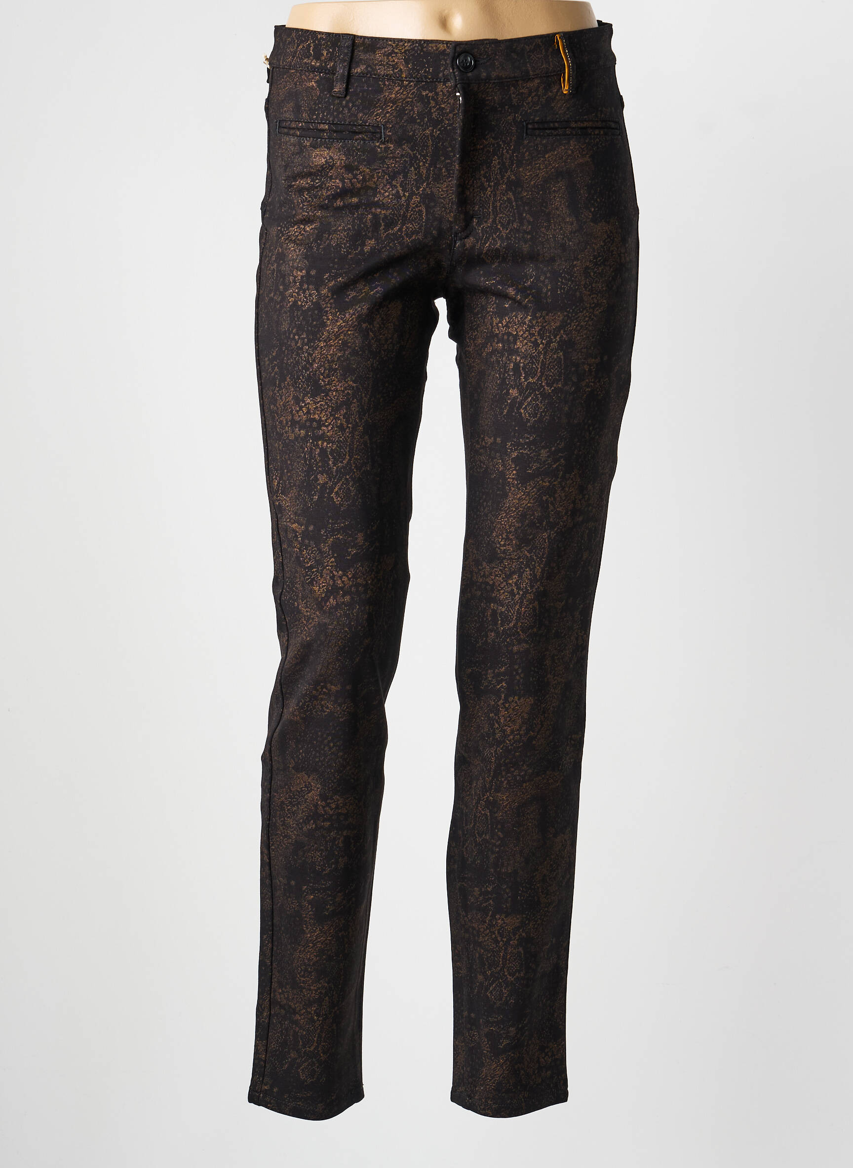 Pantalon slim poches noir COUTURIST femme