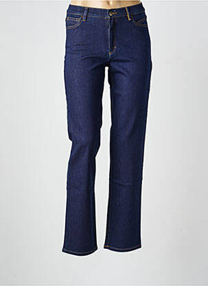 Jeans coupe slim tissage brut taille normale bleu COUTURIST femme
