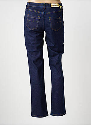 Jeans coupe slim tissage brut taille normale bleu COUTURIST femme