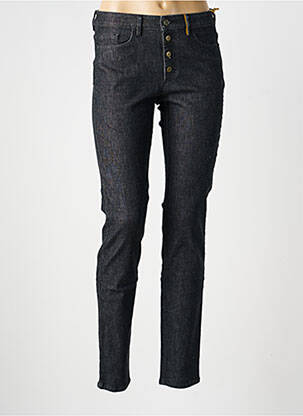 Jeans skinny tissage brut taille normale noir COUTURIST femme