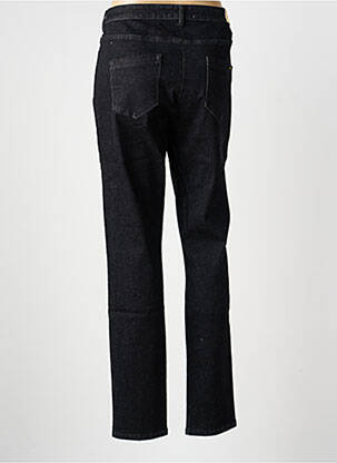 Jeans coupe slim tissage brut taille normale noir COUTURIST femme