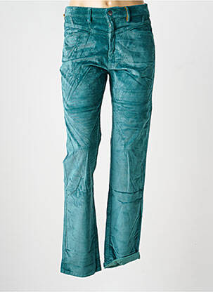 Pantalon slim stretch taille normale vert COUTURIST femme
