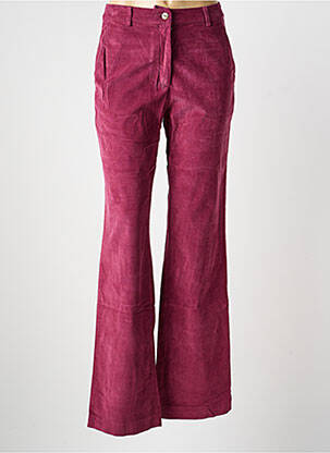 Pantalon flare stretch taille normale violet COUTURIST femme