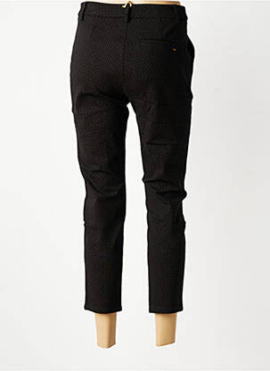 Pantalon 7/8 taille à pinces noir COUTURIST femme