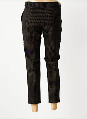 Pantalon 7/8 taille à pinces taille normale noir COUTURIST femme