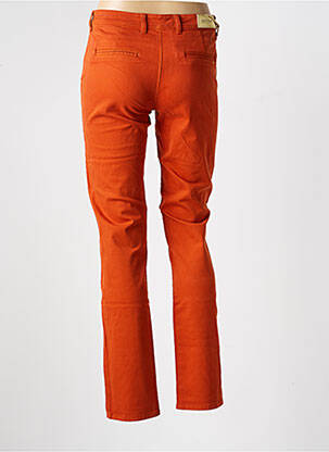 Pantalon slim poches orange COUTURIST femme