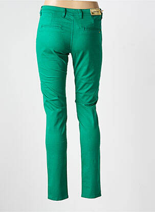 Pantalon slim poches vert fonce COUTURIST femme