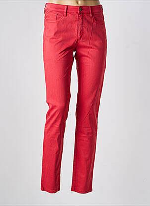 Pantalon slim poches rouge COUTURIST femme