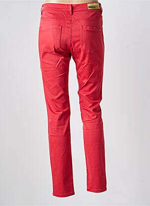 Pantalon slim poches rouge COUTURIST femme