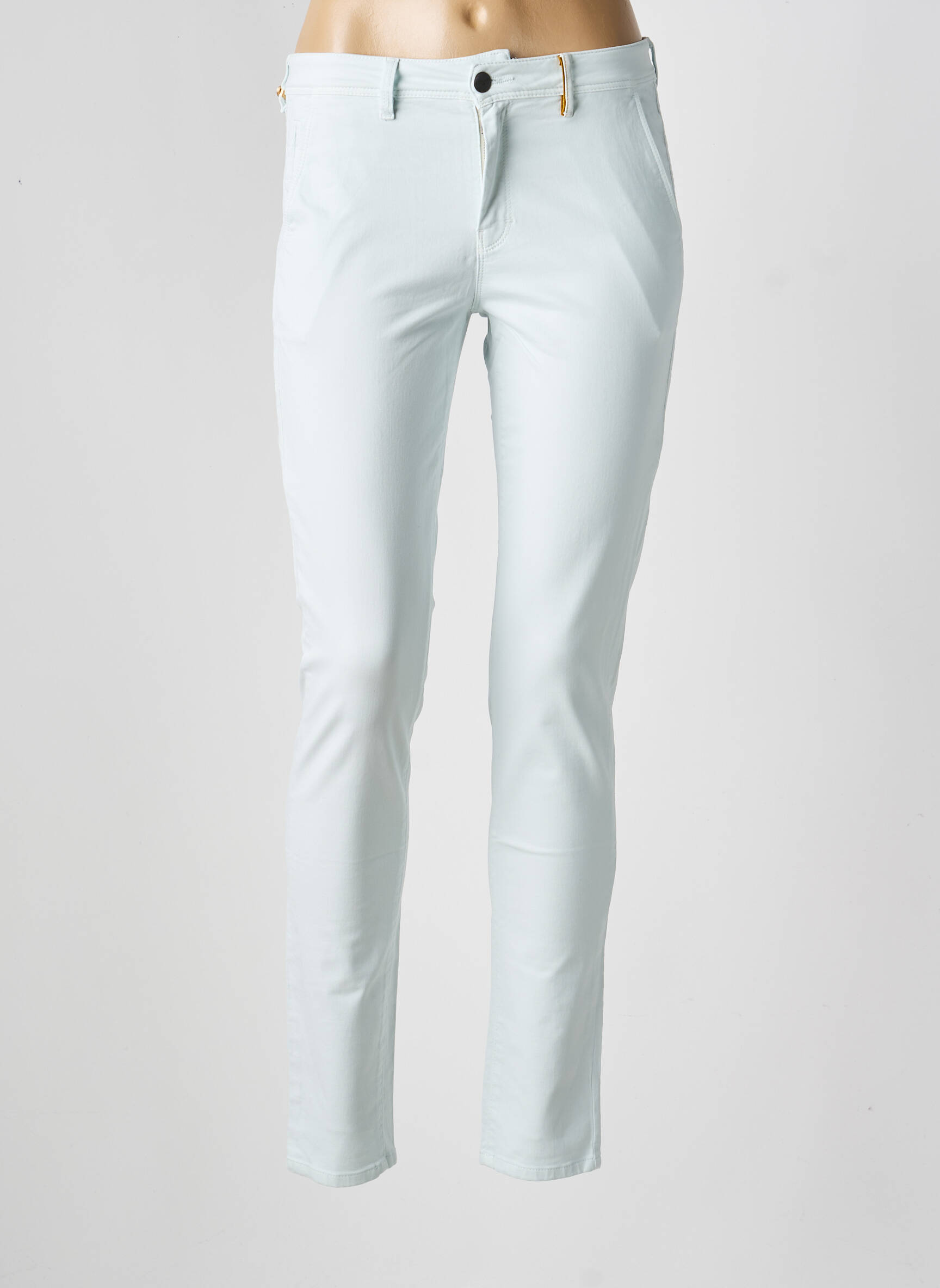 Pantalon slim poches gris COUTURIST femme