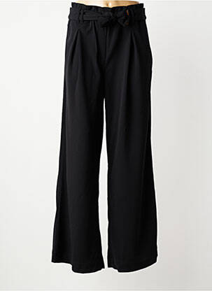 Pantalon flare taille élastique taille normale noir COUTURIST femme