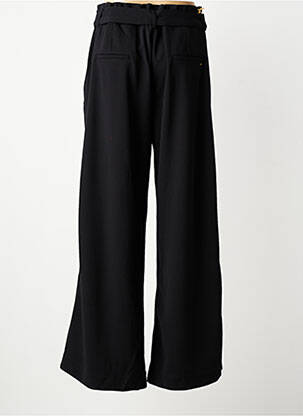 Pantalon flare taille élastique taille normale noir COUTURIST femme