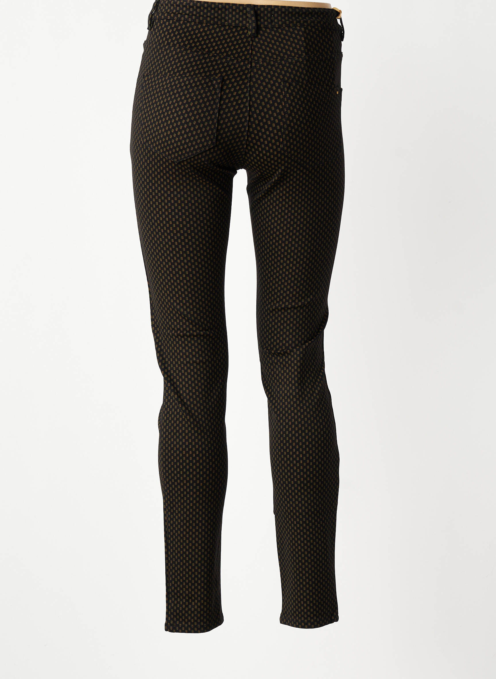Pantalon slim poches noir COUTURIST femme