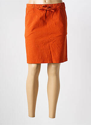 Jupe courte poches orange COUTURIST femme