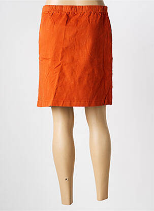 Jupe courte poches orange COUTURIST femme