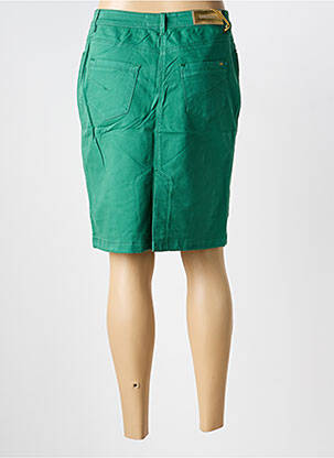 Jupe mi-longue stretch vert clair COUTURIST femme