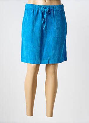 Jupe courte poches bleu COUTURIST femme
