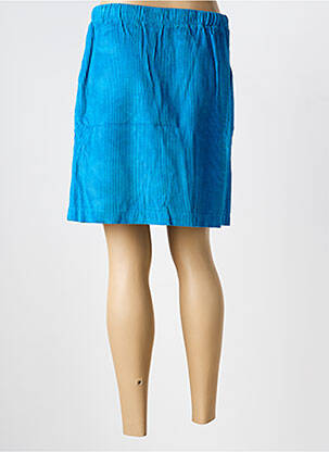 Jupe courte poches bleu COUTURIST femme