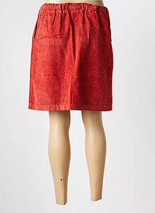 Jupe courte poches orange COUTURIST femme