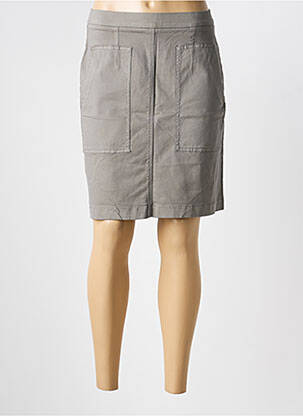 Jupe courte poches gris COUTURIST femme