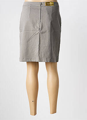 Jupe courte poches gris COUTURIST femme