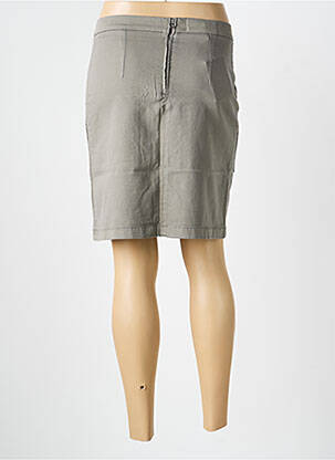 Jupe courte poches gris COUTURIST femme