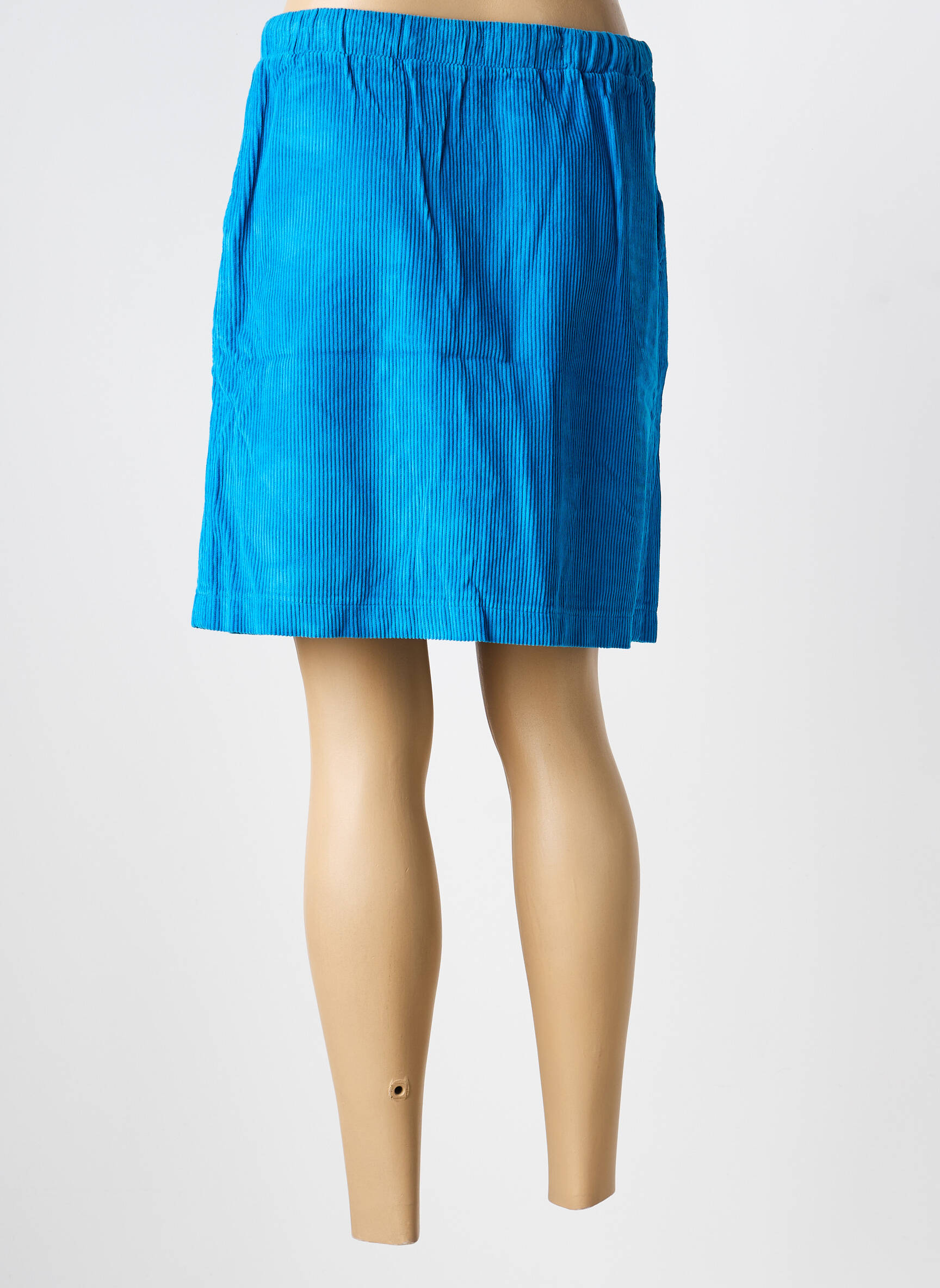 Jupe courte poches bleu COUTURIST femme