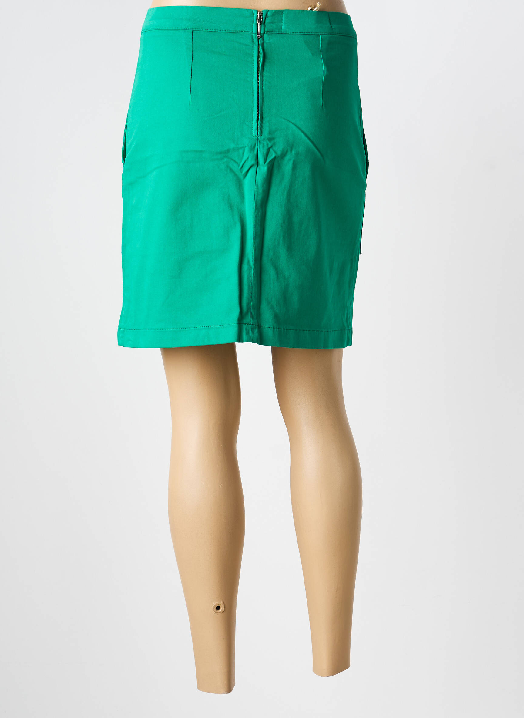 Jupe courte poches vert COUTURIST femme