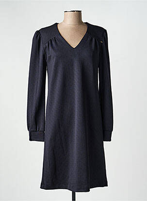 Robe mi-longue manches longues manches longues noir COUTURIST femme