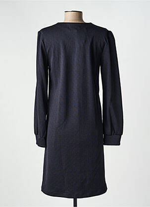 Robe mi-longue manches longues manches longues noir COUTURIST femme