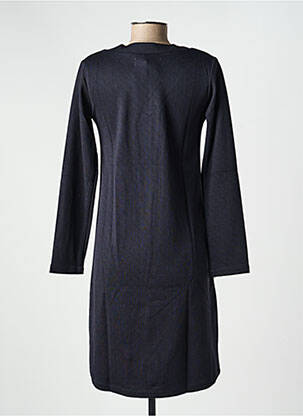 Robe mi-longue manches longues manches longues noir COUTURIST femme