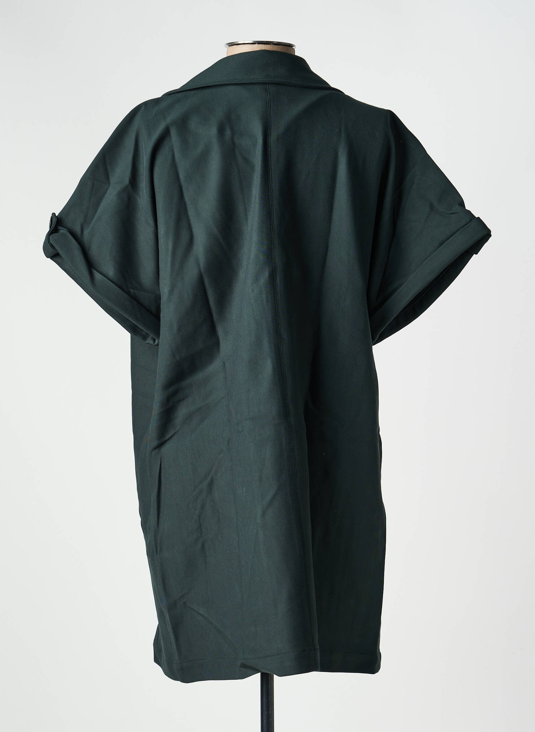 Robe courte manches longues manches longues vert COUTURIST femme