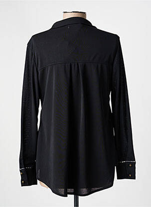 Blouse manches longues manches longues noir DENIM &DRESS femme