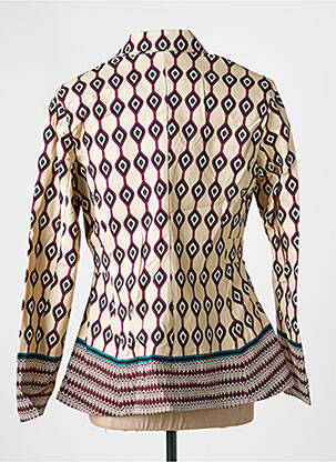 Blazer coupe cintrée beige COUTURIST femme