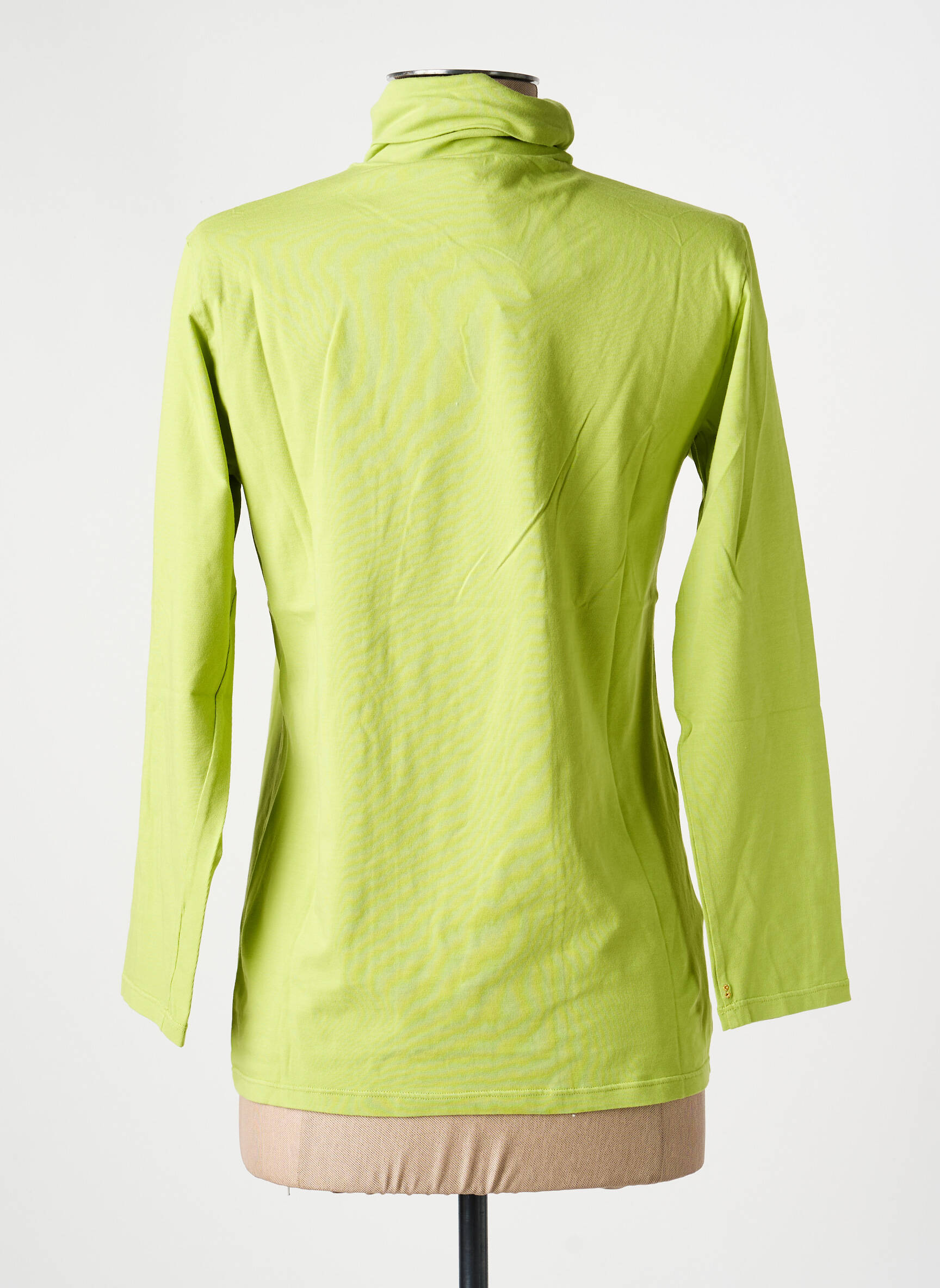 Sous-pull manches longues manches longues vert COUTURIST femme