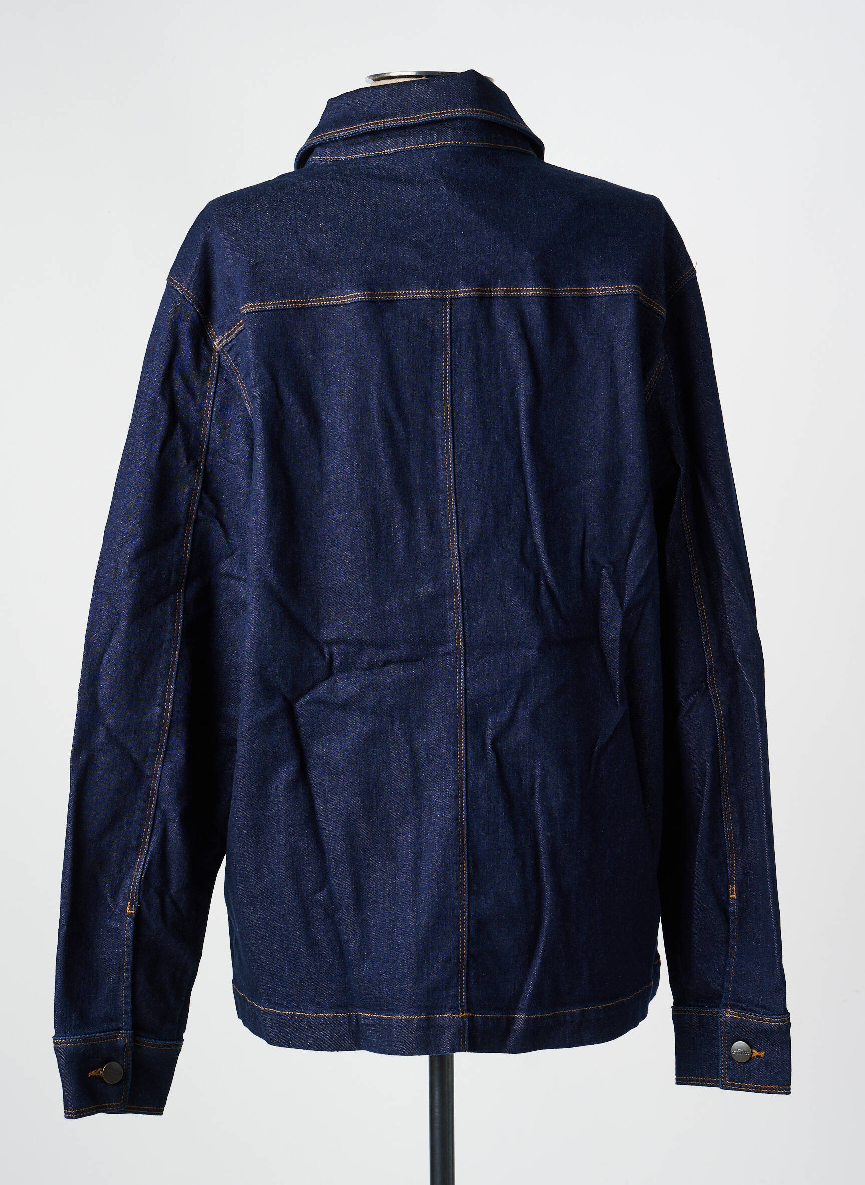Veste casual coupe droite bleu COUTURIST femme