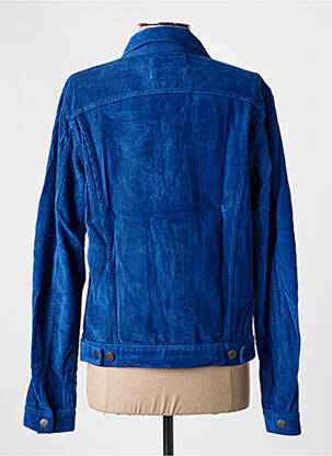 Veste casual coupe droite bleu COUTURIST femme