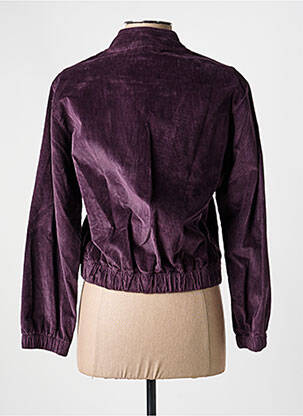 Veste casual poches violet COUTURIST femme