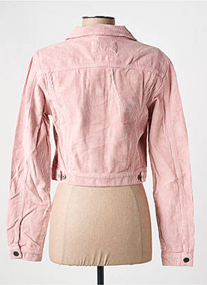 Veste casual coupe droite rose COUTURIST femme