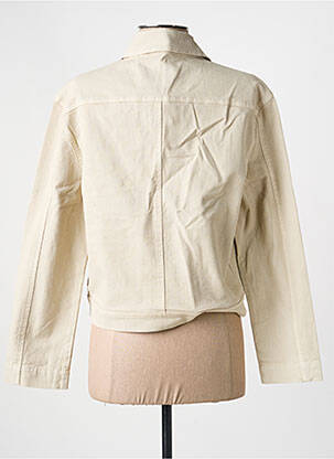 Veste casual coupe droite beige COUTURIST femme